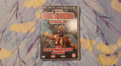 TOXIC AVENGER 3 dvd 1989