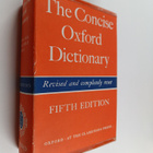 H. W. Fowler : The concise Oxford dictionary - pikkukuva 1