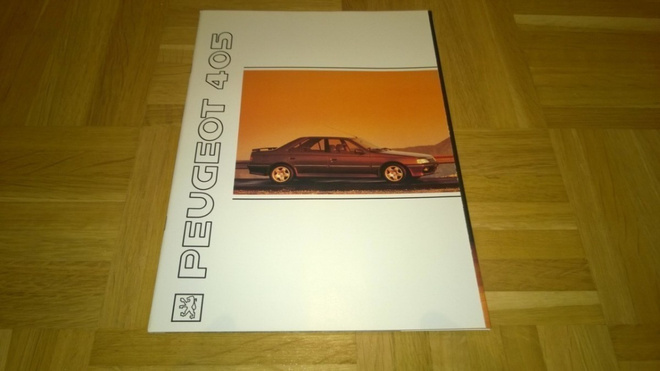 Esite Peugeot 405, 1991