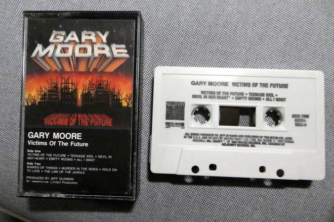 GARY MOORE Victims of the Future C-KASETTI