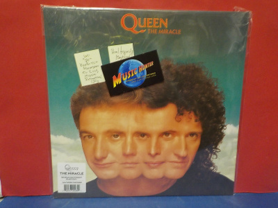 QUEEN - THE MIRACLE UUSI EU 2015 PRESS REISSUE LP