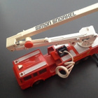 ERF Matchbox K-39 Skylift paloauto Lesney 1979  21 cm - pikkukuva 1