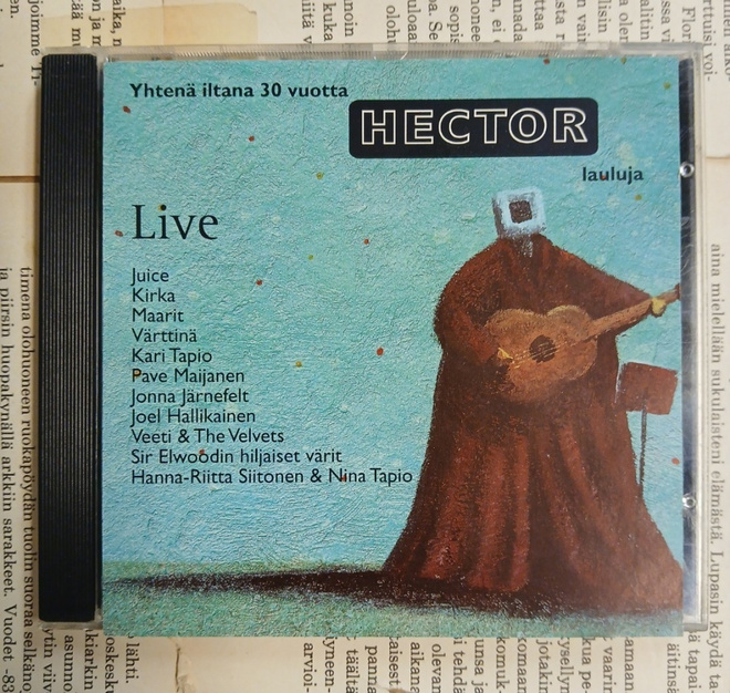 Yhtenä iltana • 30 vuotta Hectorin lauluja • Live (CD)