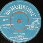 7" RAY CHARLES - I Can't Stop Loving You - 1962 single EX- - pikkukuva 2