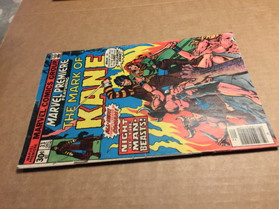 MARVEL THE MARK OF KANE 33/1976