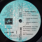LP CANTO GENERAL - Columbia – 2C 066-13006 - pikkukuva 3