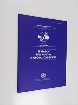 Research for health: a global overview : the role of heal...