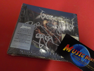 VENOM - INTO OBLIVION UUSI CD KOLMELLA NIMMARILLA