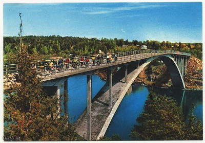 Ahvenanmaa Färjsundin silta 1960-luku