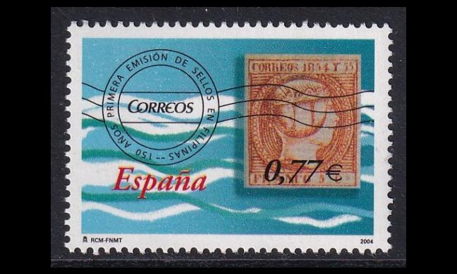 Espanja 3988 ** Filippiinien postimerkit 150v (2004)