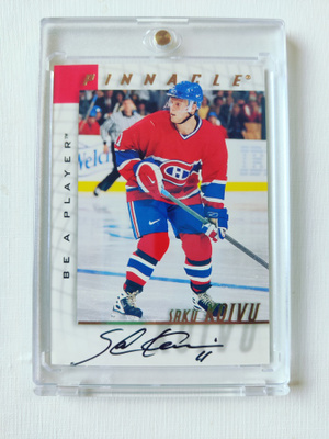 Saku Koivu - 97-98 Pinnacle Autograph