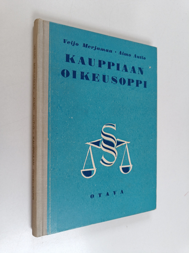 Veijo Merjamaa : Kauppiaan oikeusoppi