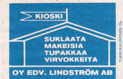 Oy Edv. Lindström Ab,   Kioski,  s84