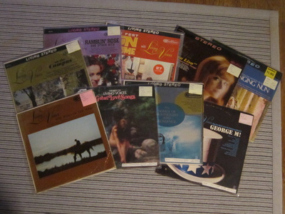 Living Voices LP 9 kpl Stage&Screen & soundtrack
