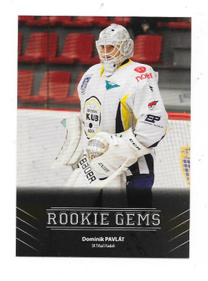 2017-18 Pr Rookie Gems #40 Dominik Pavlat SK Kadan Ilves MV