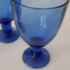 Iittala ultramariini Verna Juomalasit / Viinilasit - 3 kpl - pikkukuva 2