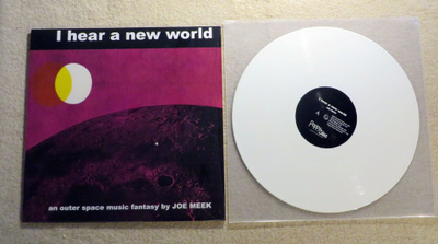 JOE MEEK: I Hear A New World LP (2017 RSD Ltd VALKOINEN)