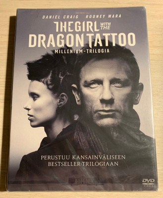 Girl with the Dragon Tattoo (2011) Daniel Craig (UUSI)