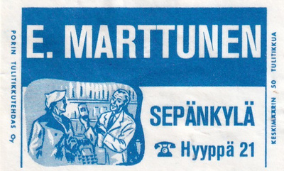 Sepänkylä. E. Marttunen b549