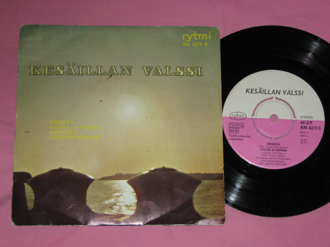 7" POLIISISEITSIKKO - Kesäillan Valssi - EP single 1968 EX