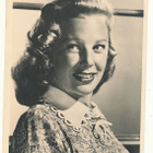 Filmitähti JUNE ALLYSON - vanha kortti - pikkukuva 1