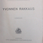 G. Normandy ja M. E. Poinsot: Yvonnen rakkaus. Andersin 1923 - pikkukuva 4