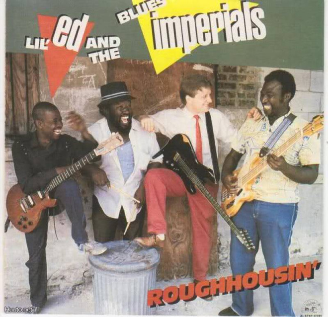LIL'ED & THE BLUES IMPERIALS :: ROUGHHOUSIN' :: VINYYLI  LP