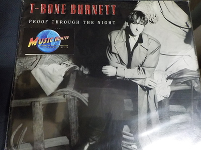 T BONE BURNETT - PROOF THROUGH THE NIGHT EX+/EX+ LP