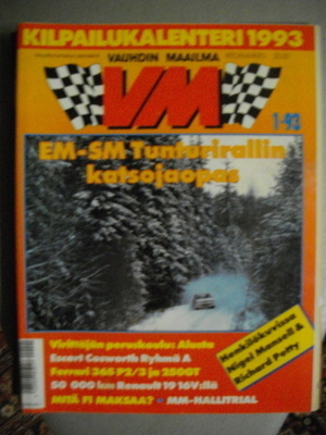 Vauhdin Maailma Nro 1/1993 (6.3)