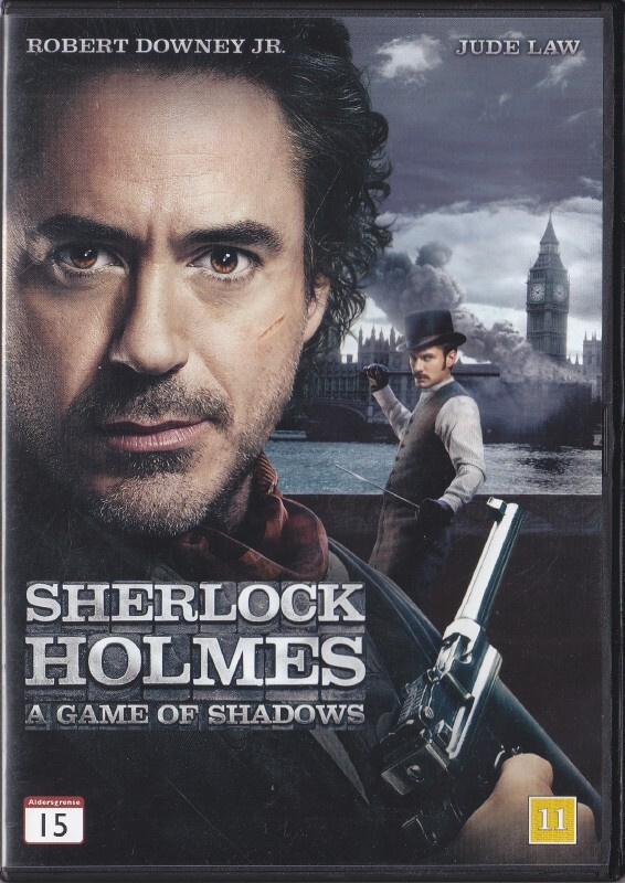 Sherlock Holmes 2: a game of shadows (DVD k12)