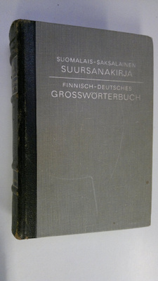 Pekka Katara : Suomalais-saksalainen suursanakirja = Finn...