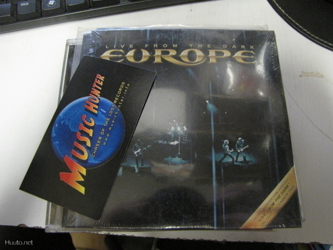 EUROPE - LIVE FROM THE DARK PROMO CD SINGLE UUSI