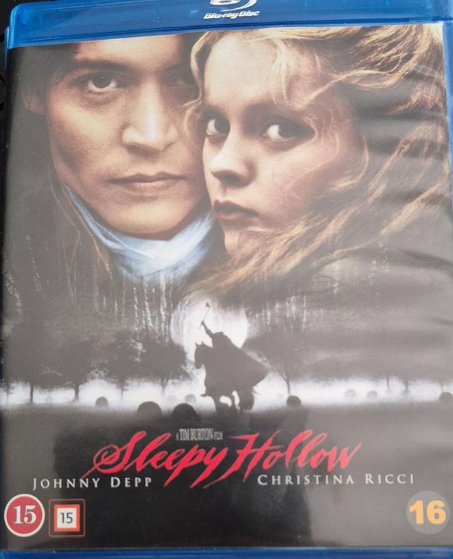Sleepy Hollow-Päätön Ratsumies -Blu-Ray