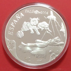 Espanja, 50 € 2004, Salvador Dali 5 unssin hopea raha. - pikkukuva 4