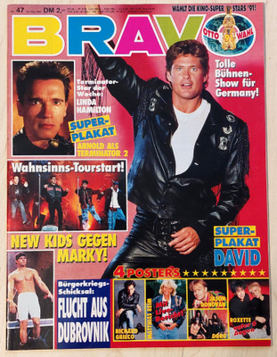 Bravo '91 Sis. Kaikki julisteet ! Ei postikuluja !