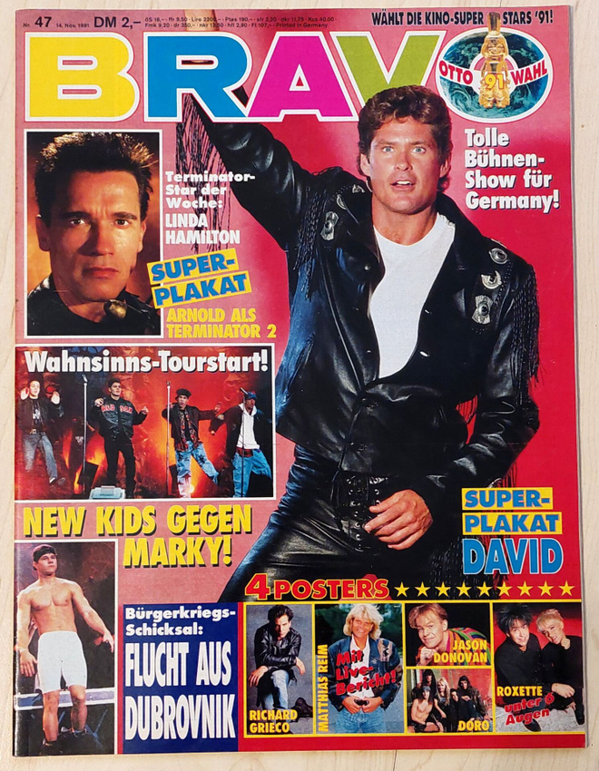 Bravo '91 Sis. Kaikki julisteet ! Ei postikuluja !