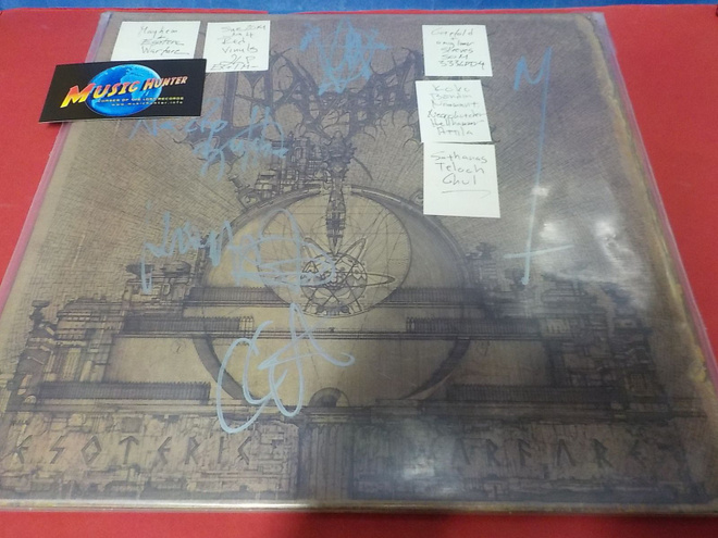 MAYHEM - ESOTERIC WARFARE 2LP KOKO BÄNDIN NIMMAREILLA
