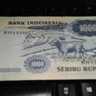 Indonesia 1000 Rupiah 1975 P113 VF+-XF - pikkukuva 2