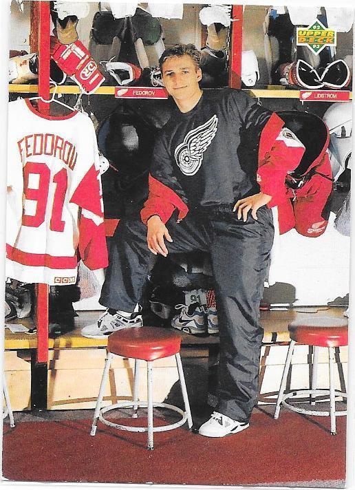 1992-93 Upper Deck Profiles #632 Sergei Fedorov Detroit