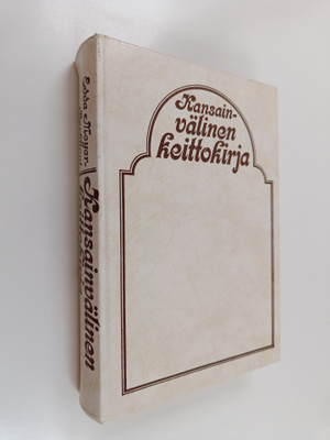 Edda Meyer-Berkhout : Kansainvälinen keittokirja
