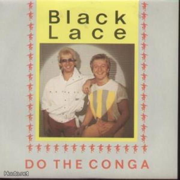 BLACK LACE :: DO THE CONGA :: VINYYLI 7" 1984