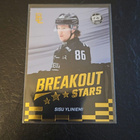 Sisu Yliniemi gold Breakout Stars kortti - pikkukuva 1