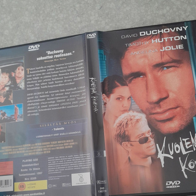 Kuoleman koukussa dvd,angelina jolie