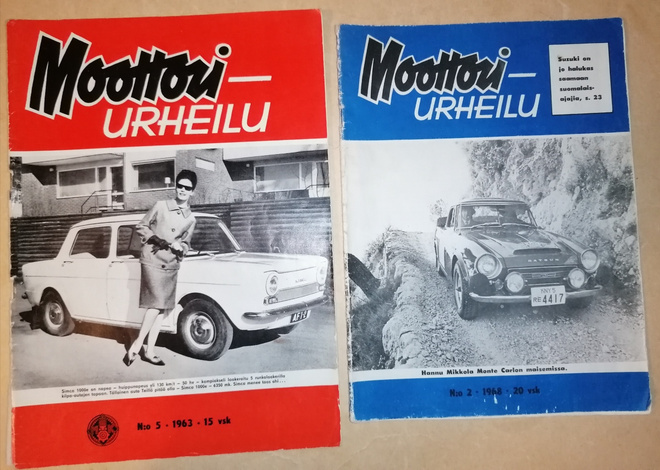 Moottoriurheilu 5/1953 ja 5/1968