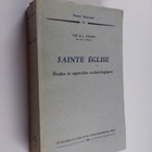 Yves M.-J. Congar : Sainte Eglise : Etudes et approches e... - pikkukuva 1