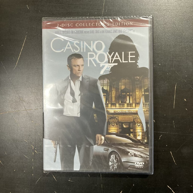 007 Casino Royale (collector's edition) 2DVD (UUSI)