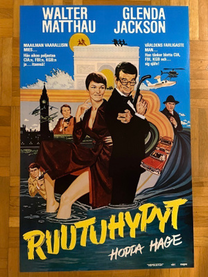 Vanha elokuvajuliste: Ruutuhypyt