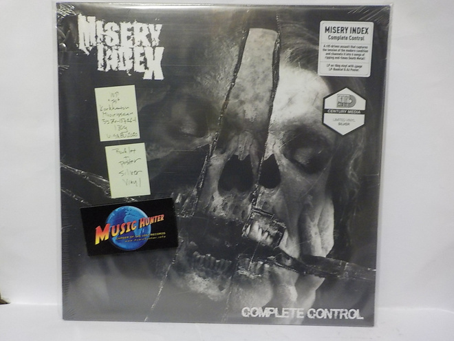 MISERY INDEX - COMPLETE CONTROL UUSI "SS" LP