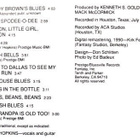 LIGHTNIN' HOPKINS; Blues in my bottle - pikkukuva 5