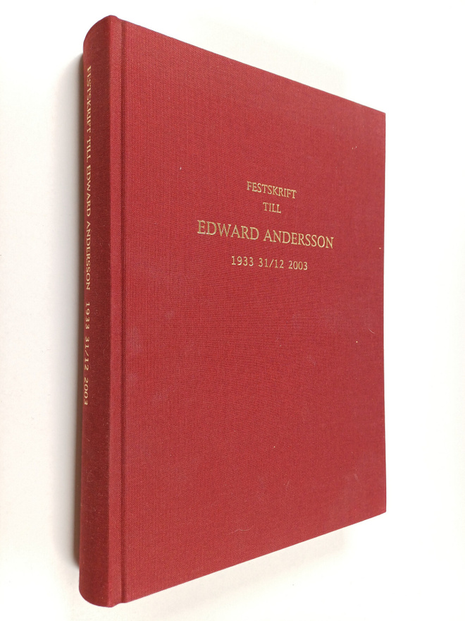 Leif Sevon : Festskrift tillägnad professor Edward Anders...